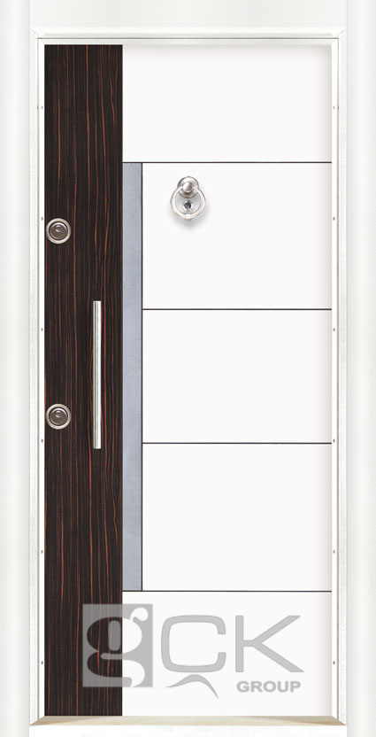 أبواب لامينوكس لونين 5303 - أبيض/ الابنوس